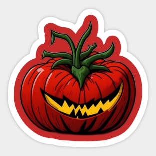 Halloween tomato Sticker